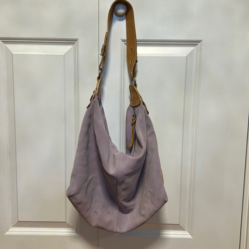 Hogan hobo light lavender bag